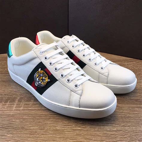 snaker gucci uomo|gucci embroidered sneakers.